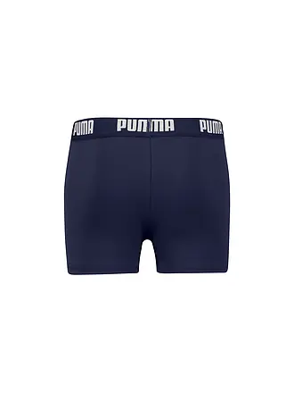 PUMA | Costume da bagno a pantaloncino da bambino con logo | dunkelblau